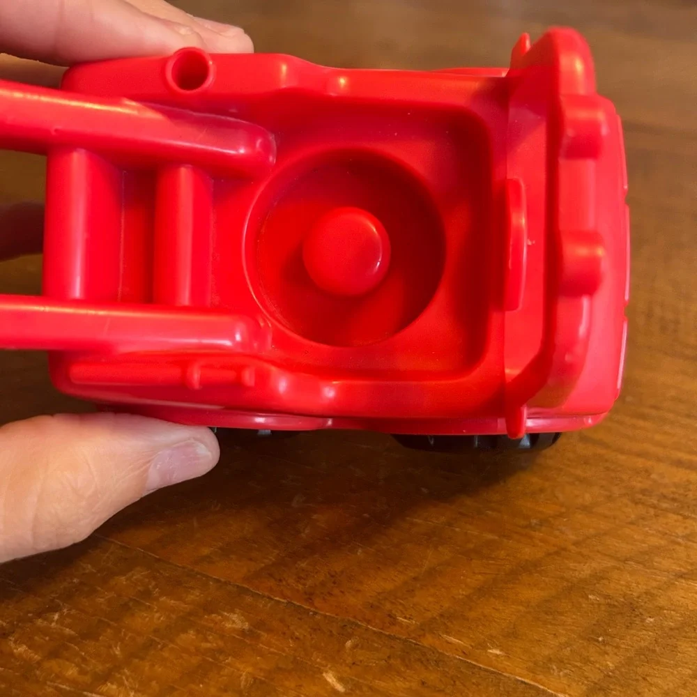 Fisher Price Little People red fire truck as is